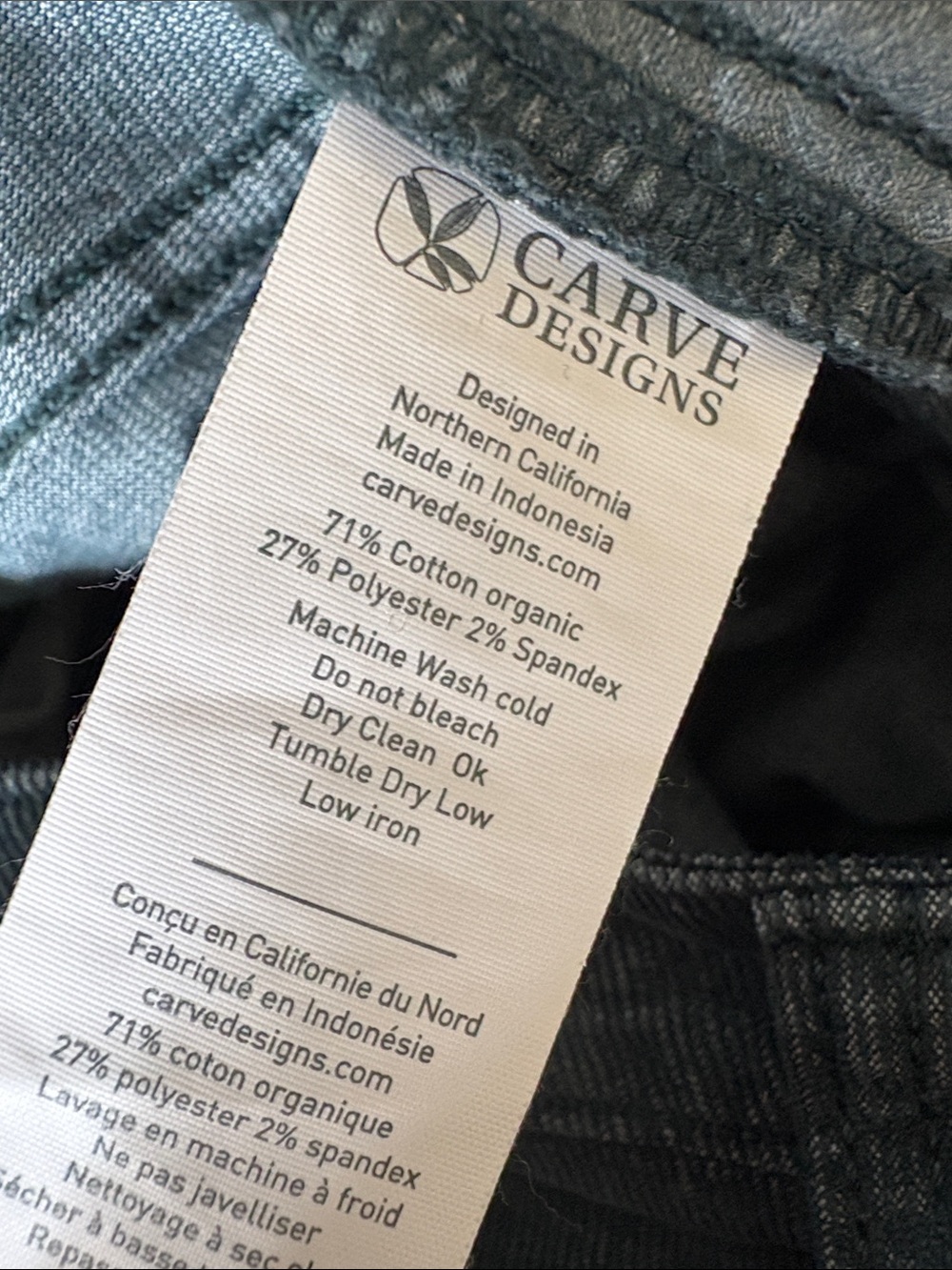 - Carve designs Carson corduroy pants - Picture 4 of 8